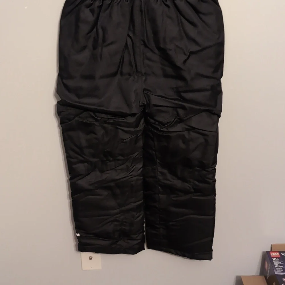 All In Motion Kids Black Snow Bibs Medium Plus
